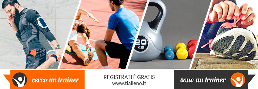 Tialleno.it Crea il tuo Profilo Professionale Fitness