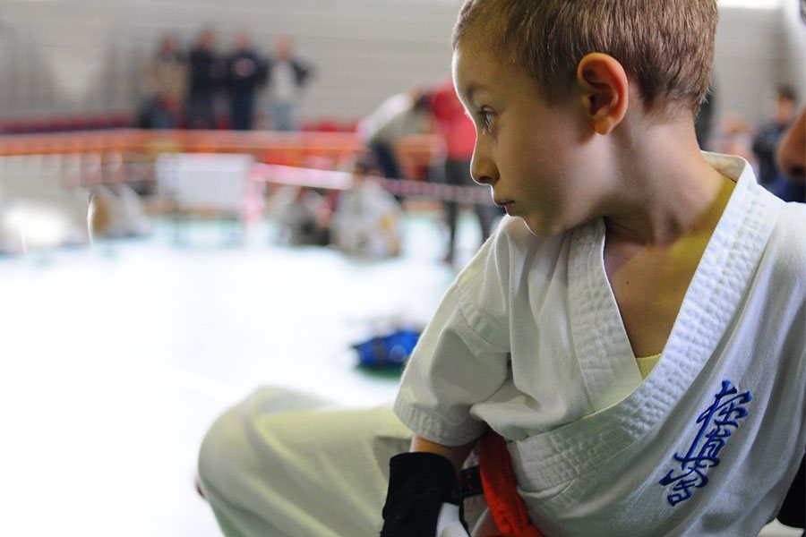 Benefici del karate per i bambini